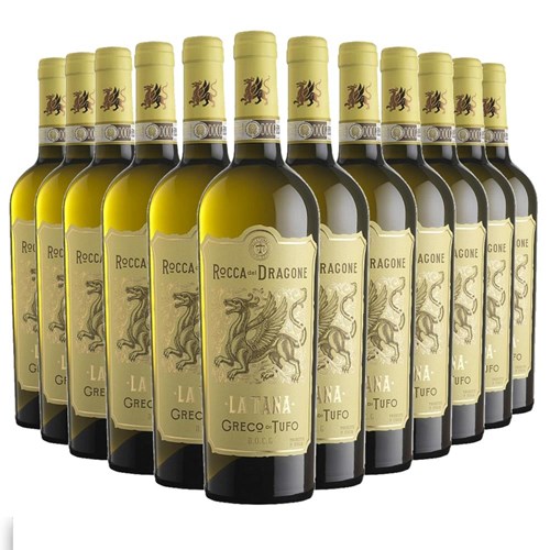 Case of 12 Rocce del Dragone Greco di Tufo 75cl White Wine